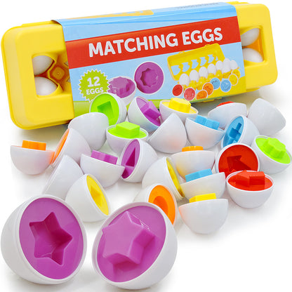 Montessori Matching Eggs