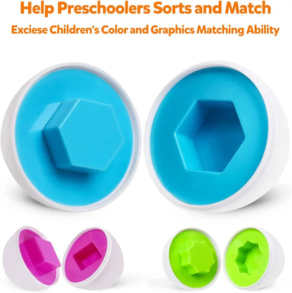 Montessori Matching Eggs