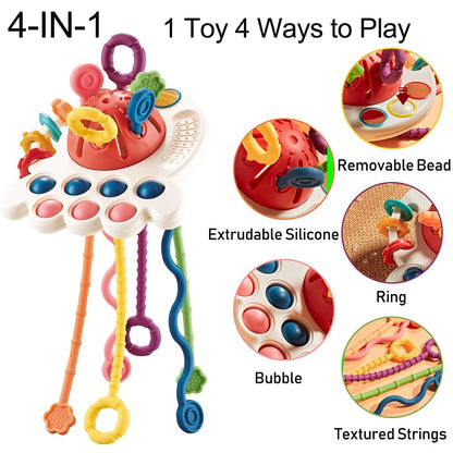 Silicone Pulling Toy