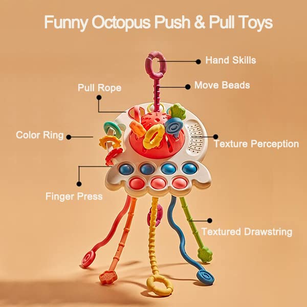 Silicone Pulling Toy